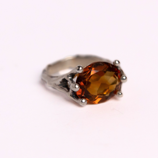 Citrine Bloom Ring